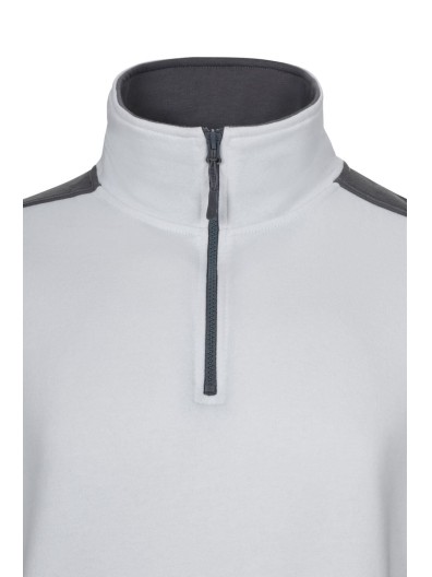 Sweatshirt Bicolor Meio Fecho S�rie 105703