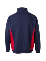 Sweatshirt Bicolor Meio Fecho S�rie 105704