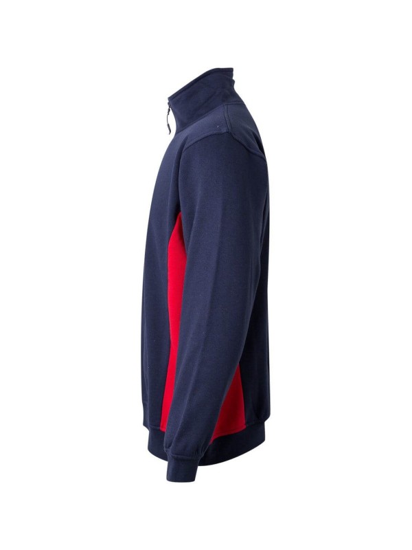 Sweatshirt Bicolor Meio Fecho S�rie 105704