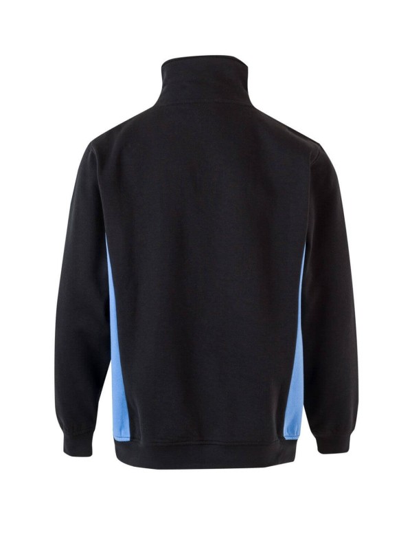 Sweatshirt Bicolor Meio Fecho S�rie 105704