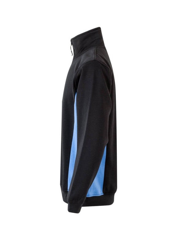 Sweatshirt Bicolor Meio Fecho S�rie 105704