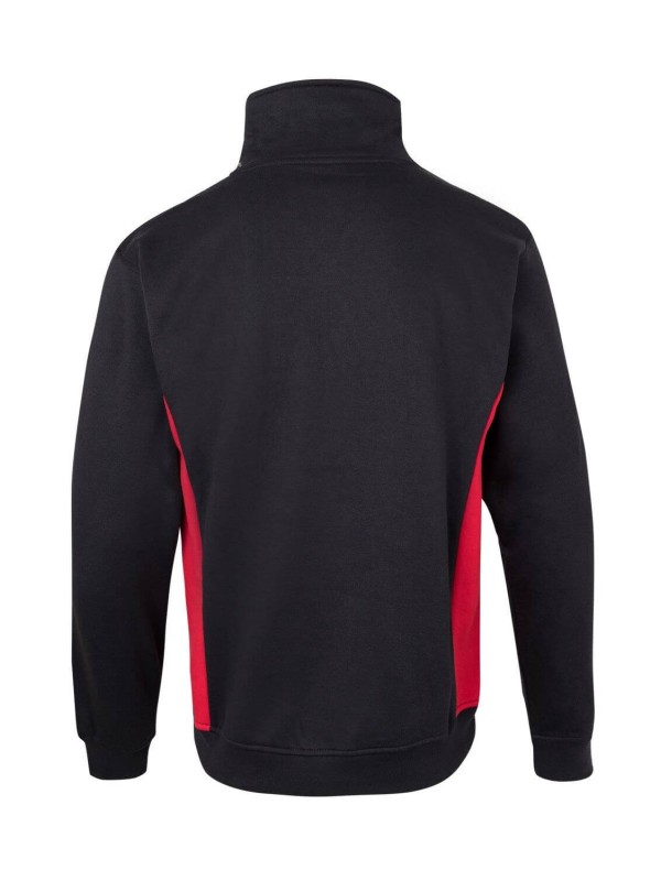 Sweatshirt Bicolor Meio Fecho S�rie 105704