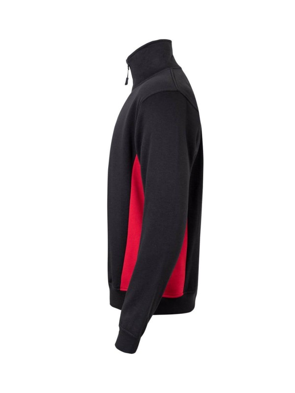 Sweatshirt Bicolor Meio Fecho S�rie 105704