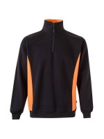 Sweatshirt Bicolor Meio Fecho S�rie 105704