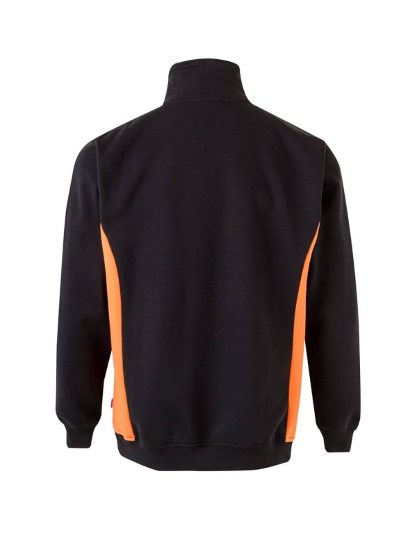 Sweatshirt Bicolor Meio Fecho S�rie 105704