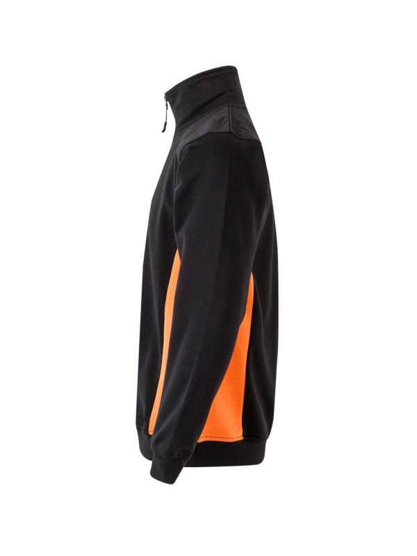 Sweatshirt Bicolor Meio Fecho S�rie 105704