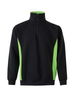 Sweatshirt Bicolor Meio Fecho S�rie 105704