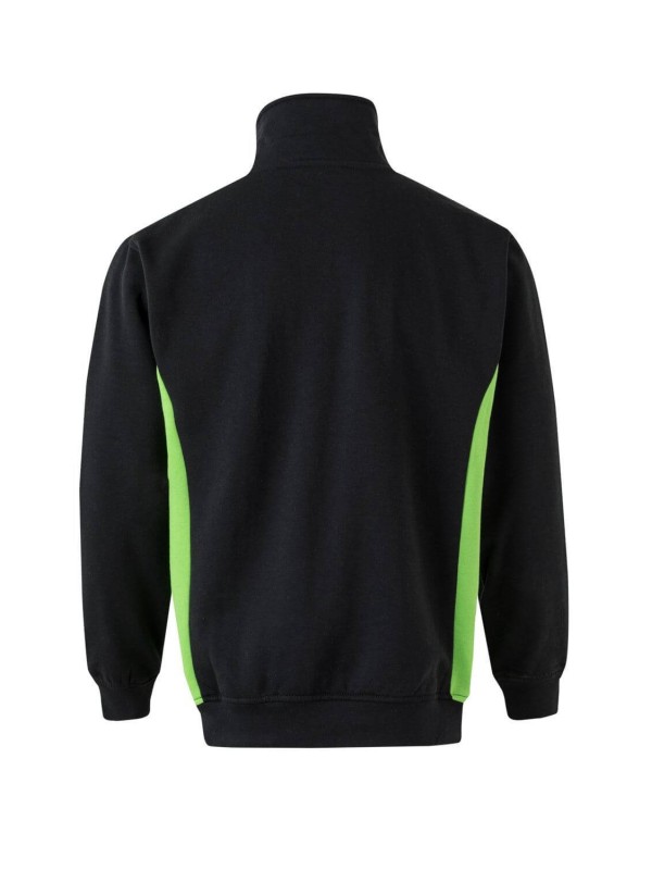Sweatshirt Bicolor Meio Fecho S�rie 105704