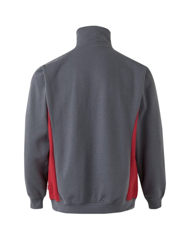 Sweatshirt Bicolor Meio Fecho S�rie 105704