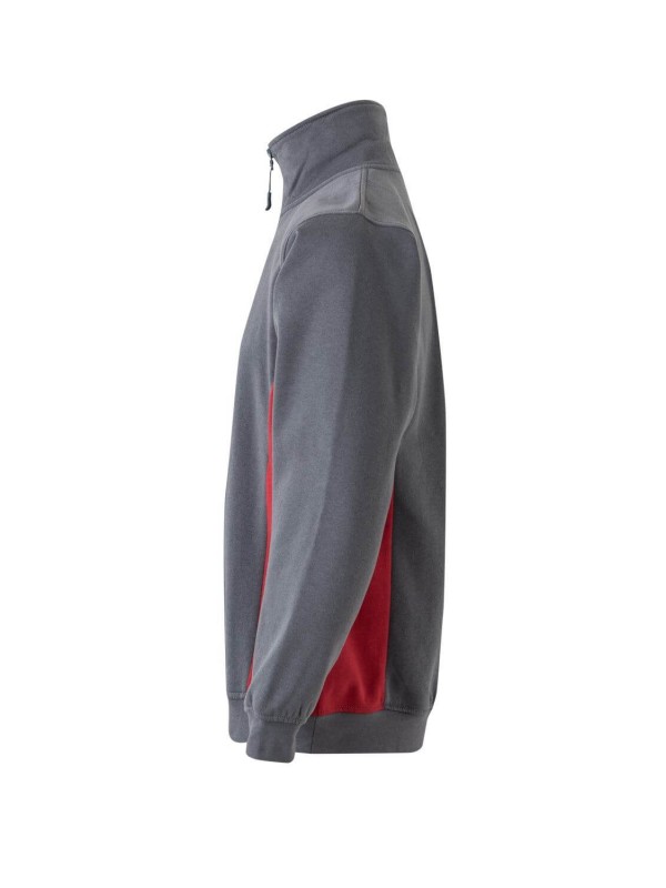 Sweatshirt Bicolor Meio Fecho S�rie 105704