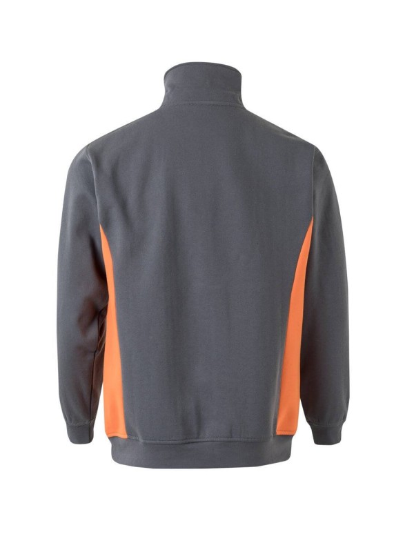 Sweatshirt Bicolor Meio Fecho S�rie 105704