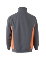 Sweatshirt Bicolor Meio Fecho S�rie 105704