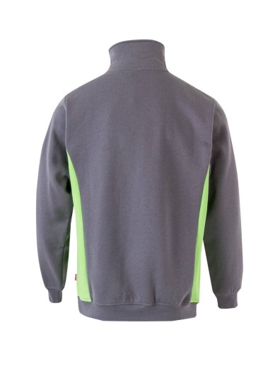 Sweatshirt Bicolor Meio Fecho S�rie 105704