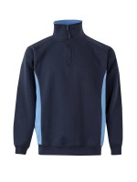 Sweatshirt Bicolor Meio Fecho S�rie 105704