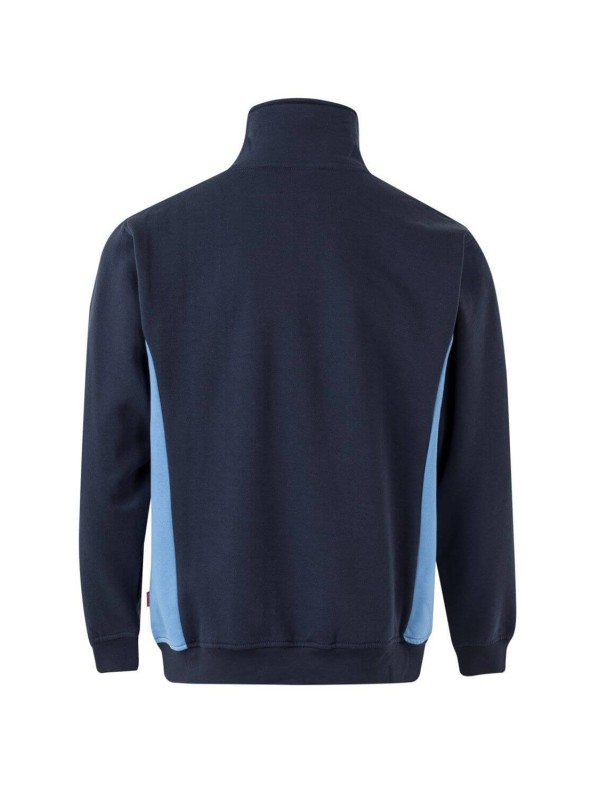 Sweatshirt Bicolor Meio Fecho S�rie 105704