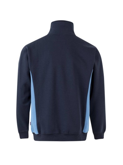 Sweatshirt Bicolor Meio Fecho S�rie 105704