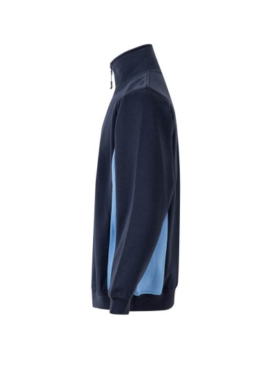Sweatshirt Bicolor Meio Fecho S�rie 105704