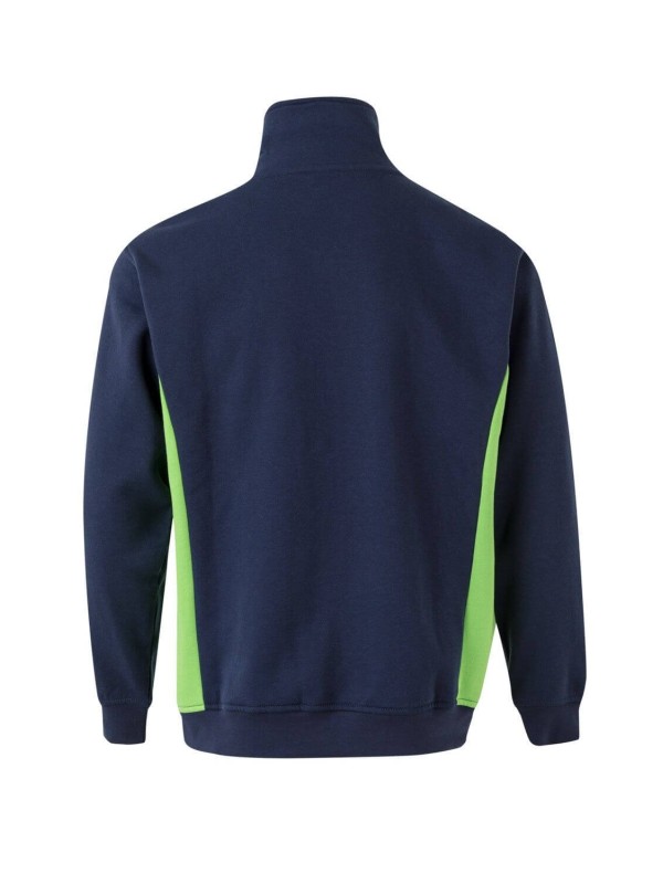 Sweatshirt Bicolor Meio Fecho S�rie 105704