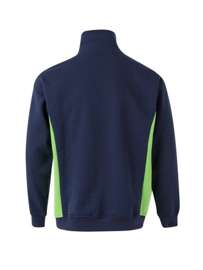 Sweatshirt Bicolor Meio Fecho S�rie 105704