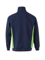 Sweatshirt Bicolor Meio Fecho S�rie 105704