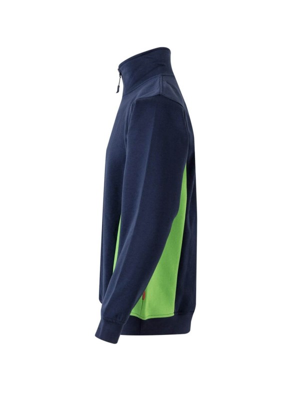 Sweatshirt Bicolor Meio Fecho S�rie 105704