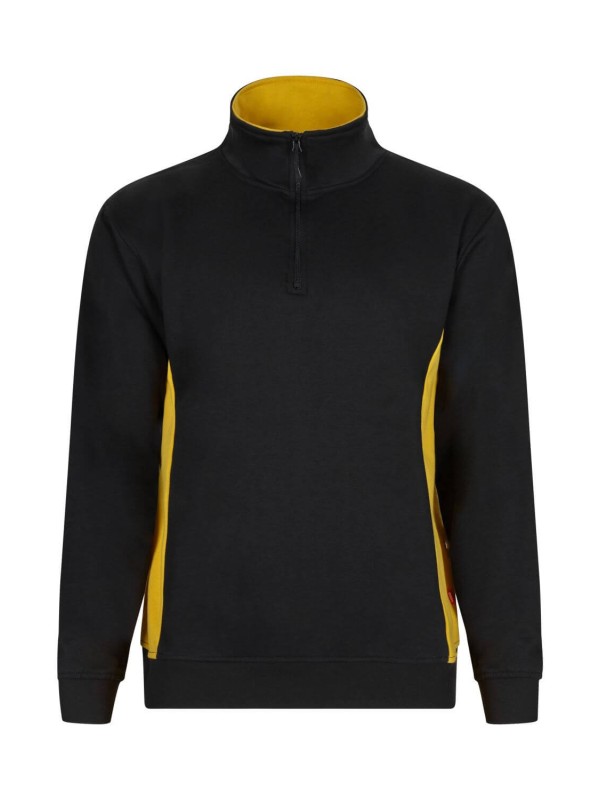 Sweatshirt Bicolor Meio Fecho S�rie 105704