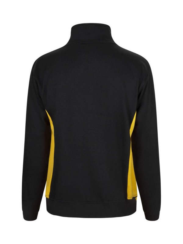 Sweatshirt Bicolor Meio Fecho S�rie 105704