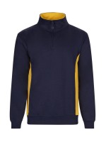 Sweatshirt Bicolor Meio Fecho S�rie 105704