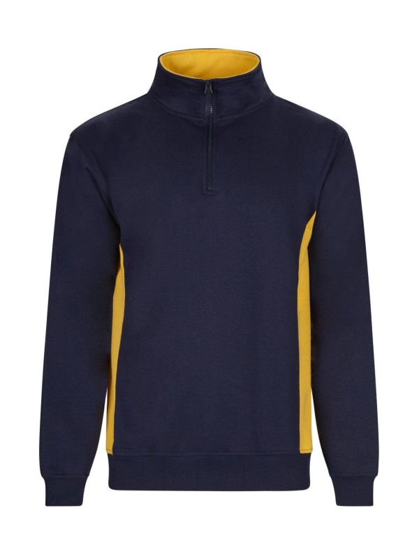 Sweatshirt Bicolor Meio Fecho S�rie 105704