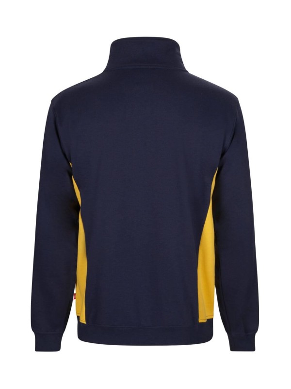 Sweatshirt Bicolor Meio Fecho S�rie 105704