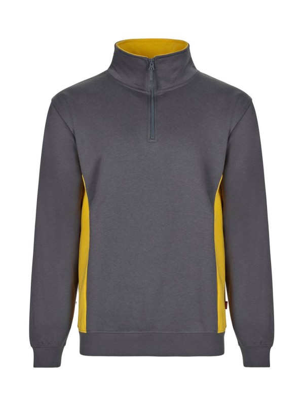 Sweatshirt Bicolor Meio Fecho S�rie 105704
