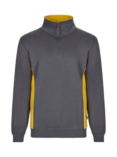 Sweatshirt Bicolor Meio Fecho S�rie 105704