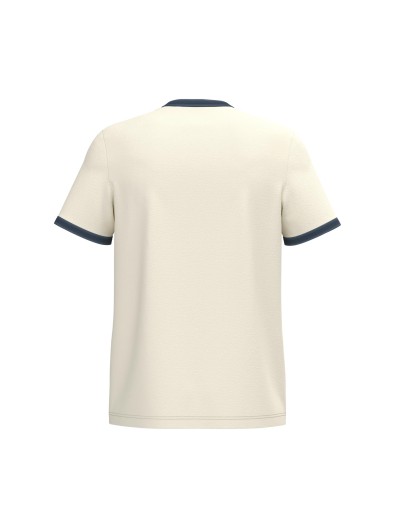 T-shirt ringer eco-responsável com contrastes e aspecto lavado de homem T-shirt ringer eco-responsável com contrastes e aspecto lavado de homem
