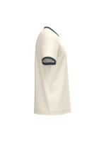 T-shirt ringer eco-responsável com contrastes e aspecto lavado de homem