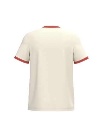 T-shirt ringer eco-responsável com contrastes e aspecto lavado de homem T-shirt ringer eco-responsável com contrastes e aspecto lavado de homem