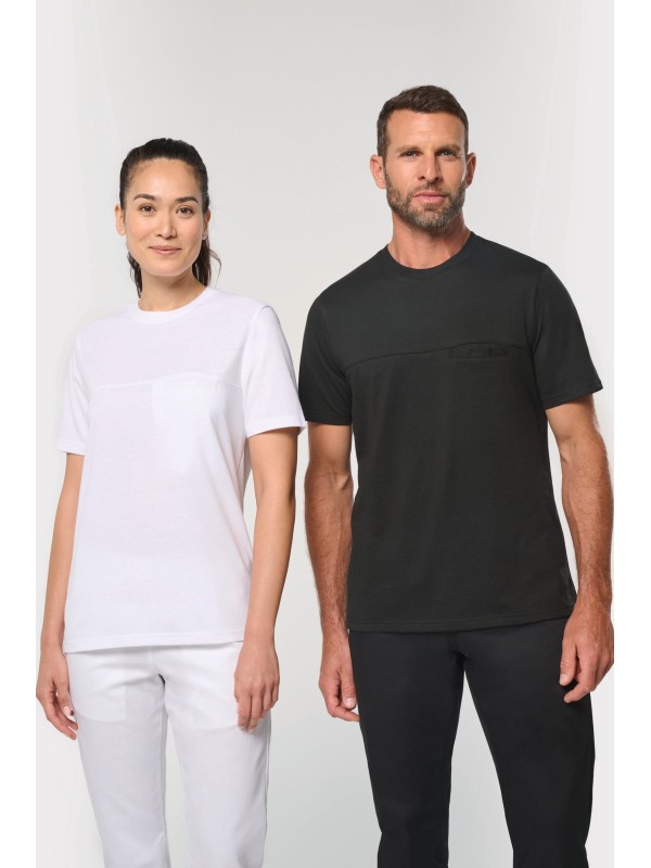 T-shirt de chef respir�vel unissexo