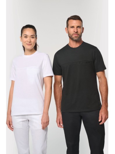 T-shirt de chef respir�vel unissexo