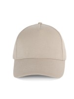 Boné de 5 painéis em algodão biológico - K-up Gold Label