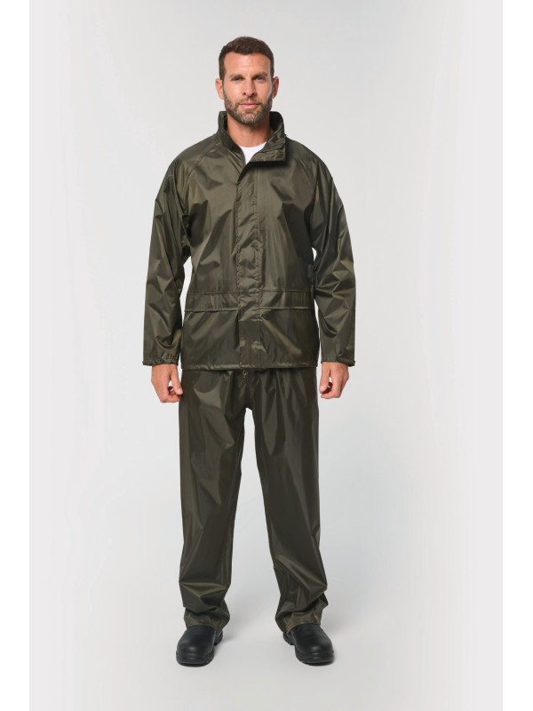 Conjunto de chuva unissexo